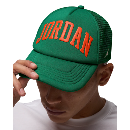 Jordan Big Kids JDB Jan Foam Trucker Hat "Pine Green"