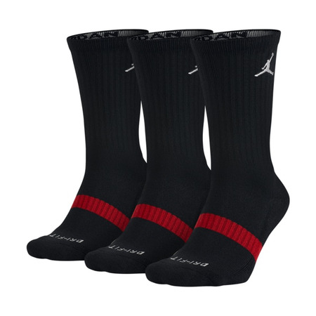 Jordan Dri-FIT Crew Sock (013/black/black/black)