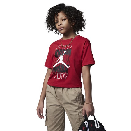 Jordan Girls New Wave Tee "Gym Red"