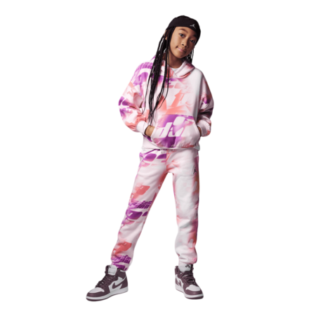 Jordan Girls Triple Team Printed Pants "Arctic Pink"