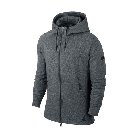 Jordan Icon Fleece Full-Zip Hoodie (010/black/black)