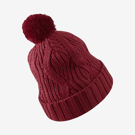 Jordan Jumpman Cable Beanie Pompon (687/red)