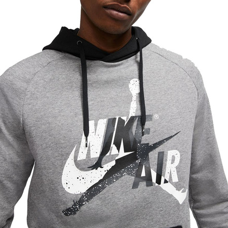 Jordan Jumpman Classics Fleece Pullover Hoodie "CarbonHeather"