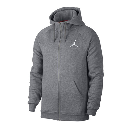 Jordan Jumpman Fleece Full-Zip Hoodie Carbon Heather