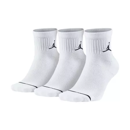 Jordan Jumpman High-Intensity Quarter Sock 3Pack (100/white)