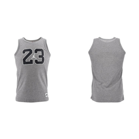 Jordan Kids 23 Etile Big Logo Tank Top "Carbon"