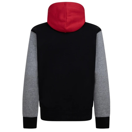 Jordan Kids JDB MJ Brooklyn French Terry Pullover "Black-Gym Red-Carbon"