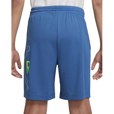 Jordan Kids Jumping Big Air Logo Mesh Short "DK Marina Blue"