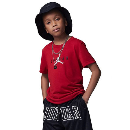 Jordan Kids Jumpman Sustainable Graphic Tee "Gym Red"