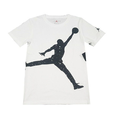 Jordan Kids Oversize Speckle Jumpman Tee "White"