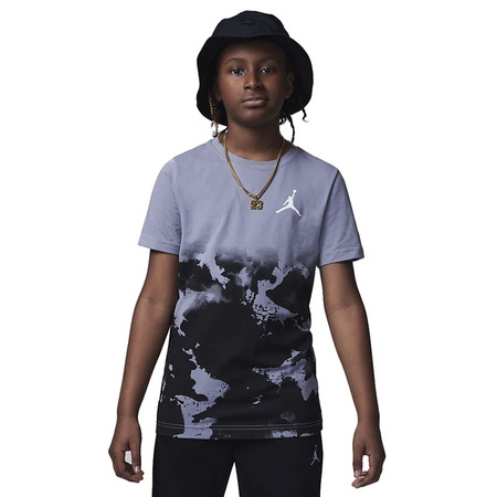 Jordan Kids Watercolor Fade Up Tee "Stealth"