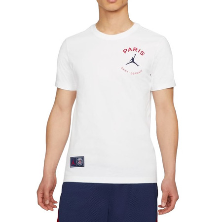 Jordan Paris Saint-Germain Logo Men's T-Shirt "White"