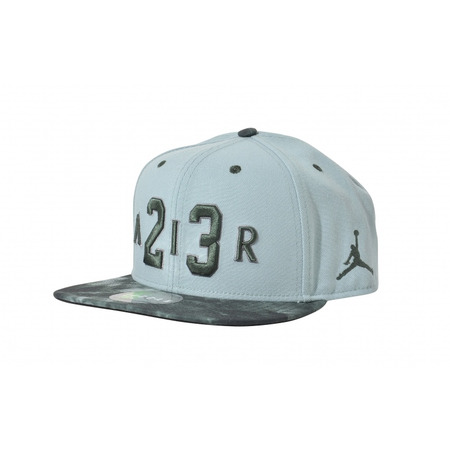 Jordan Seasonal Print Snapback (046/cannon/grove green)