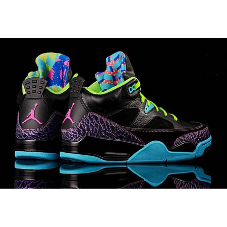 Air Jordan Son Of Low "Prince Of Bel Air" (019/negro/azul/volt)