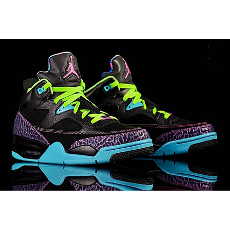 Air Jordan Son Of Low "Prince Of Bel Air" (019/negro/azul/volt)