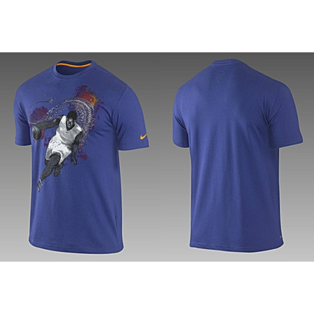 Kobe Flare Drive Tee (480/blue/delsol)