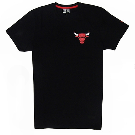 New Era Chicago Bulls BLK Tip Off Chest N Back Tee