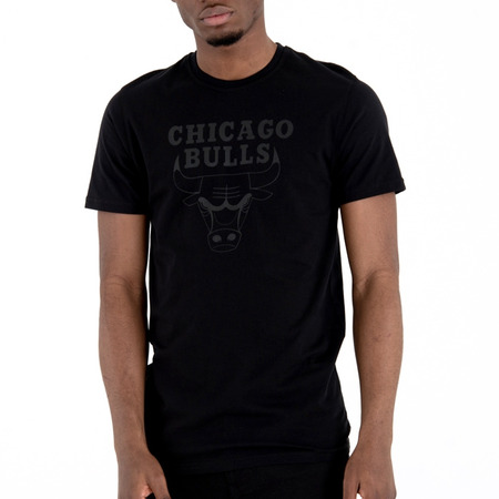 New Era Chicago Bulls Logo Tee (Black)