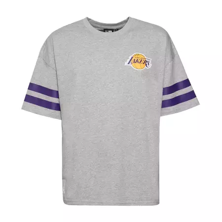 New Era L.A Lakres Arch Graphic Oversized T-Shirt