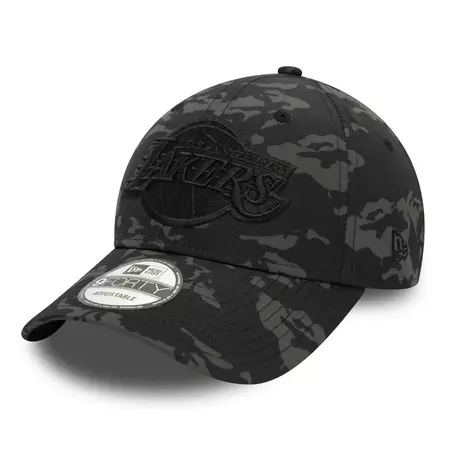 New Era LA Lakers 9FORTY Tonal All Over Print Camo Cap