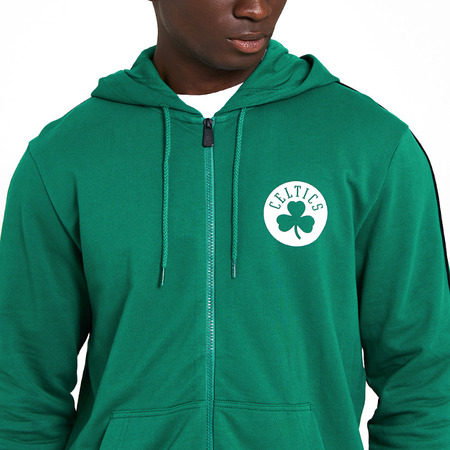 New Era NBA Boston Celtics Stripe Piping FZ Hoody