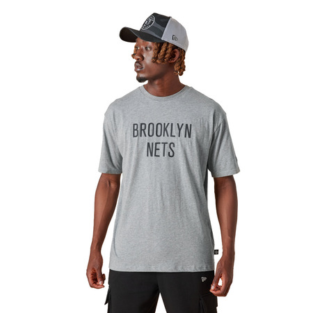 New Era NBA Brooklyn Nets Wordmark Logo T-Shirt