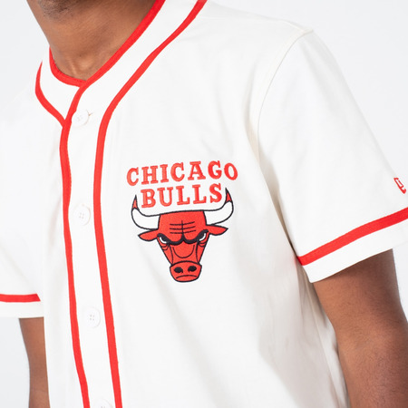New Era NBA Chicago Bulls Piping Button Up