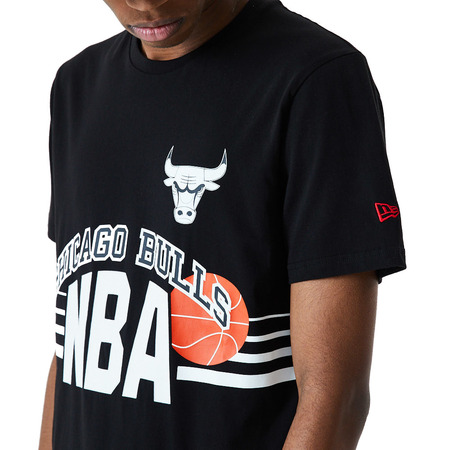 New Era NBA Chicago Bulls Throw Back T-Shirt