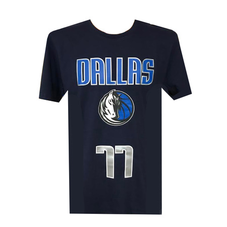 New Era NBA Dallas Mavericks Logo Tee # 77 Dončić #