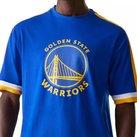 New Era NBA Golden State Warriors Panel Oversized T-Shirt