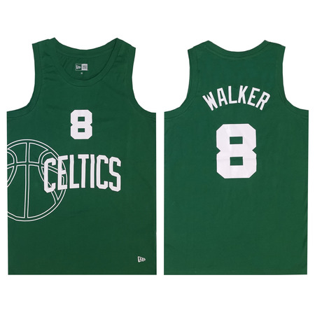 New Era NBA Graphic Boston Celtics Tank Top  # 8 Walker #