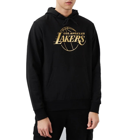 New Era NBA L.A Lakers Logo Foil Print "Black-Gold Metallic"