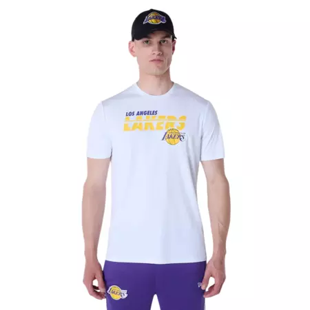 New Era NBA LA Lakers Essentials Tee "White"