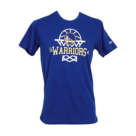 New Era NBA League Net Golden State Warriors Logo Tee