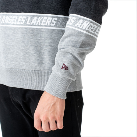 New Era NBA Los Angeles Lakers Colour Block Hoody