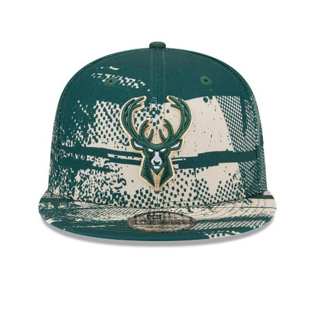 New Era NBA Milwaukee Bucks Tip Off 2024 9FIFTY Snapback Cap