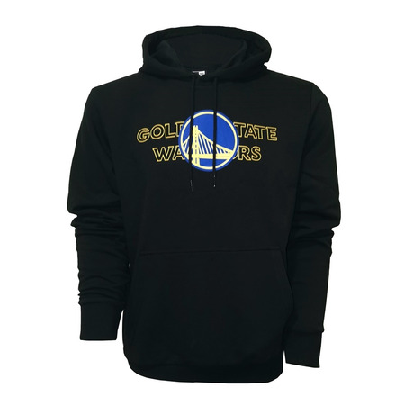 New Era NBA Overlap Golden State Warriors Hoody