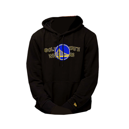 New Era NBA Overlap Golden State Warriors Hoody