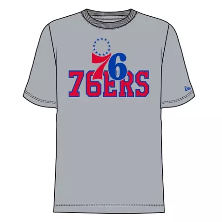 New Era NBA23 Philadelphia 76ers To SS Tee