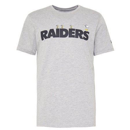 New Era NFL Snoopy Oakland Raiders X Peanuts T-shirt "Grey"