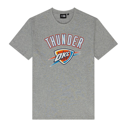 New Era Oklahoma City Thunder Logo Tee (Gray)