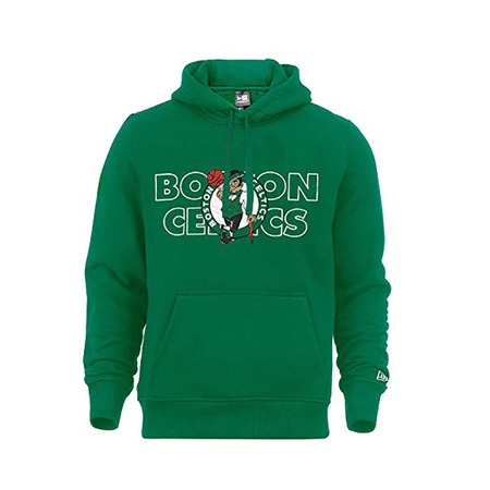 New Era Overlap Boston Celtics Hoody