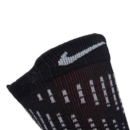 Nike Calcetines Elite Versatility Crew Disruptor (014/black/max orange/white)