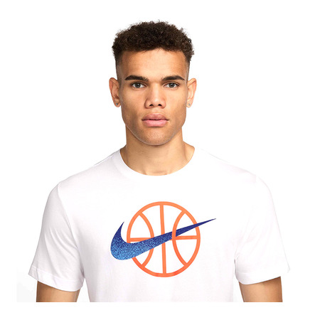 Nike Dri-FIT Basket T-shirt "White"