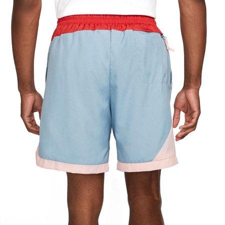 Nike DNA Woven Basketball Shorts "GreyRedPink"