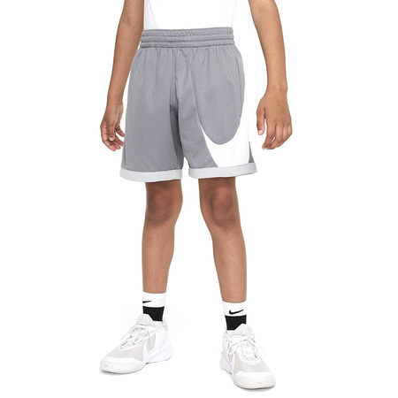 Nike Dri-FIT Basketball Shorts Boys "Smoke Grey"