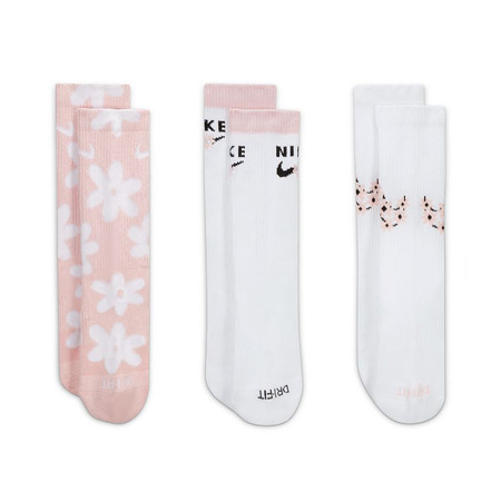 Nike Kids' Cushioned Crew Socks (3 Pairs) "Mulicolor"