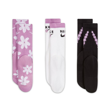 Nike Kids' Cushioned Crew Socks (3 Pairs) "MulicolorK"