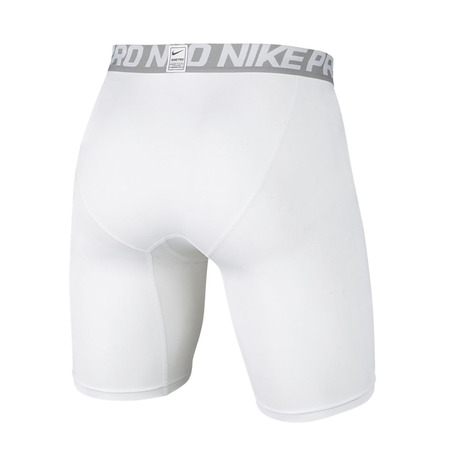 Nike Pro 6" Compression Training Shorts (100/white)