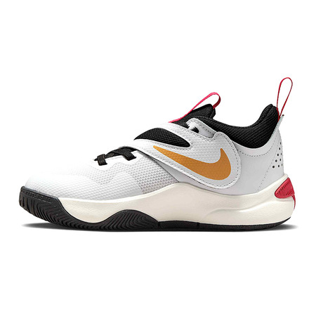 Nike Team Hustle D 11 (GS) "White Metallic Gold"